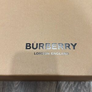 Burberry Pink Bubblegum plaid slides worn once for a few hours.